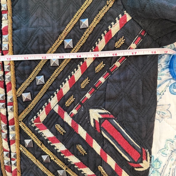 Isabel Marant Embroidered Box Jacket - Picture 11 of 12